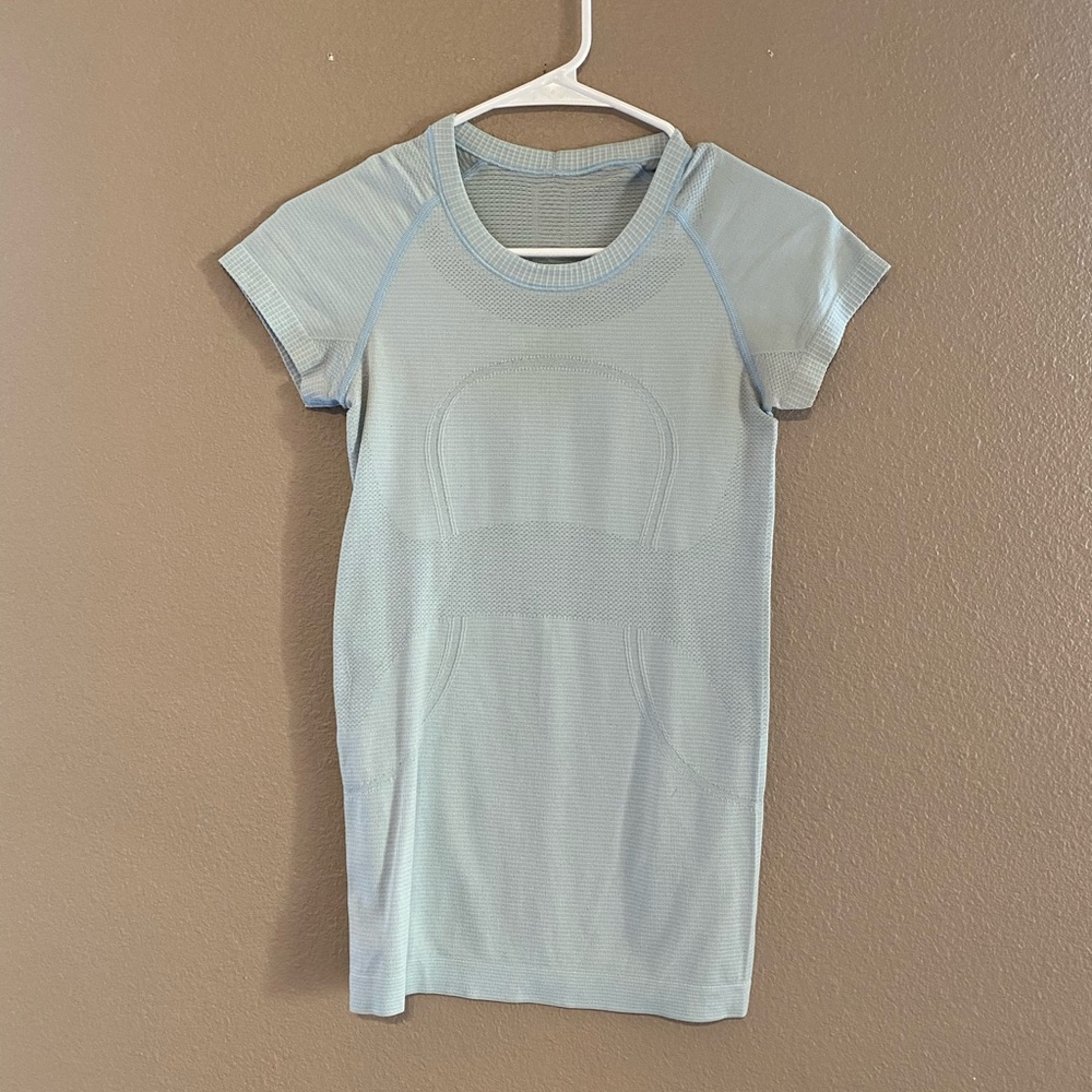 Light blue Lululemon Top
